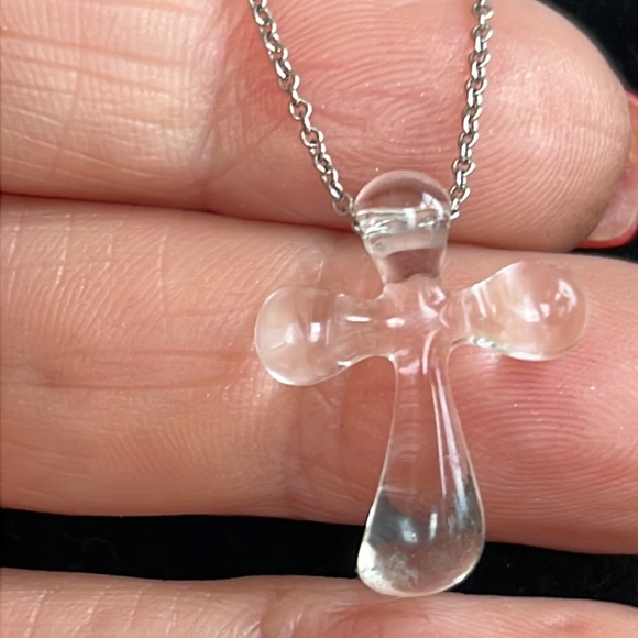 Tiffany Elsa Peretti cross necklace - Picture 14 of 14